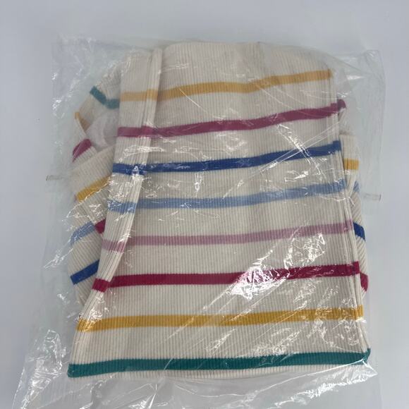 Joshua Sanders Striped Ribbed Crewneck Sweater Sz Small - Picture 6 of 6